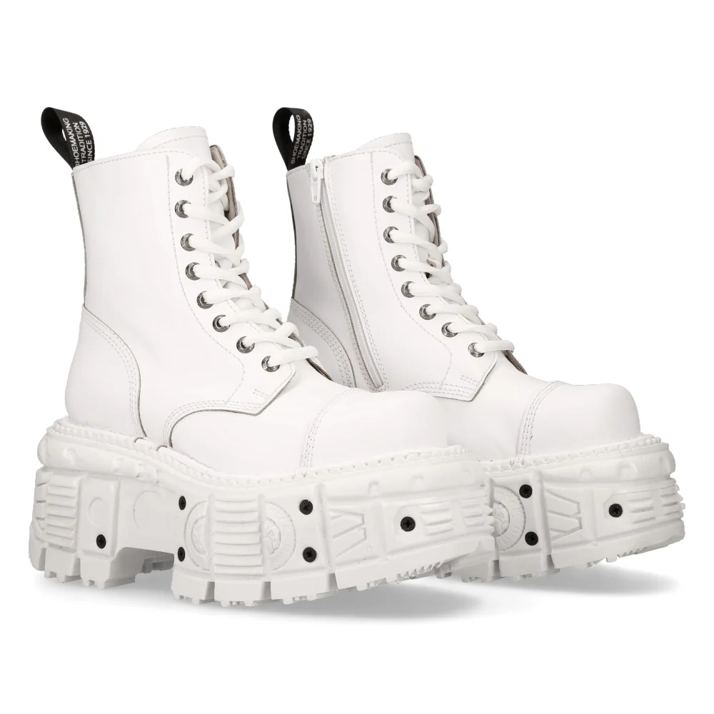 Bota de tobillo M-TANKMILI083C-C2 de la colección METÁLICA