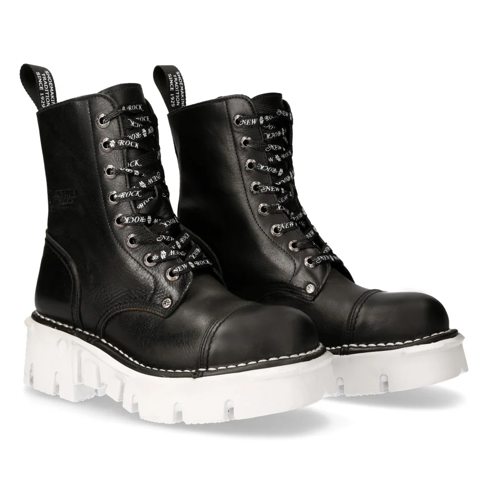 Bota de tobillo M-NEWMILI083LACE-C3 de METALLIC COLLECTION