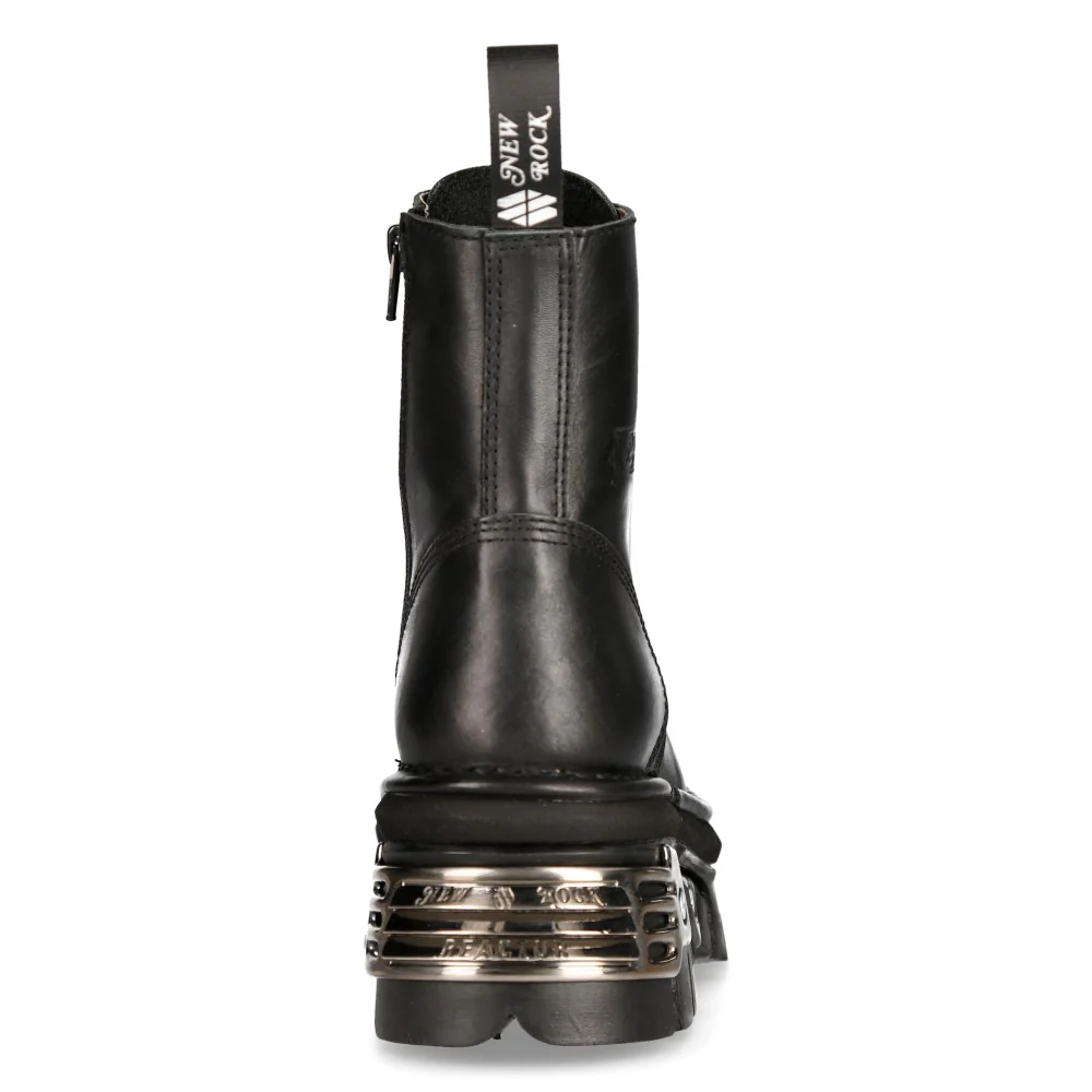 Bota de tobillo M-NEWMILI083-S36 de la colección METALLIC