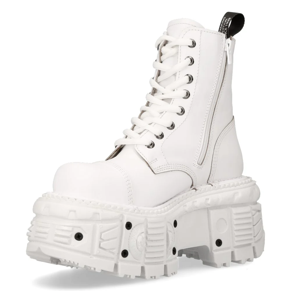 Bota de tobillo M-TANKMILI083C-C2 de la colección METÁLICA